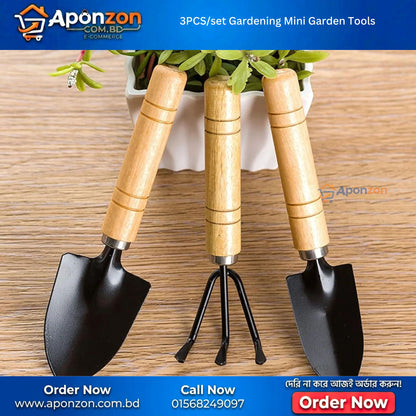 3PCS/Set Gardening Mini Garden Tools