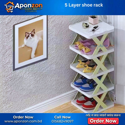 5 Layer shoe rack