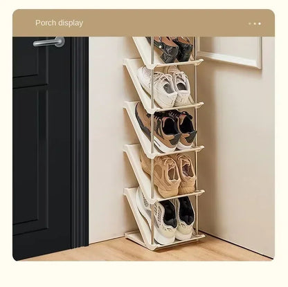 5 Layer Vertical Shoe Rack Space Saving Cabinet