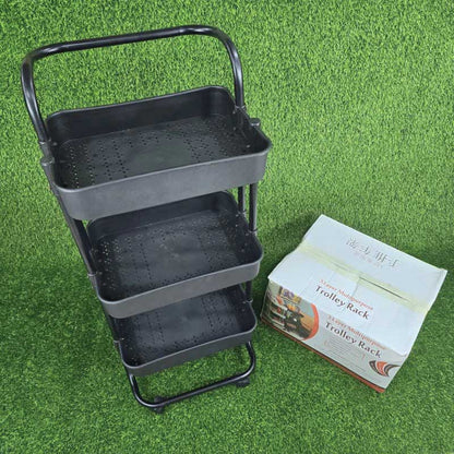 3 LAYER MULTIPURPOSE TROLLEY RACK