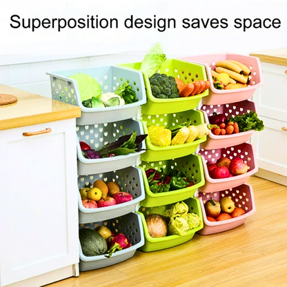 SB Storage Basket Multifunctional, 4 Layer High Capacity