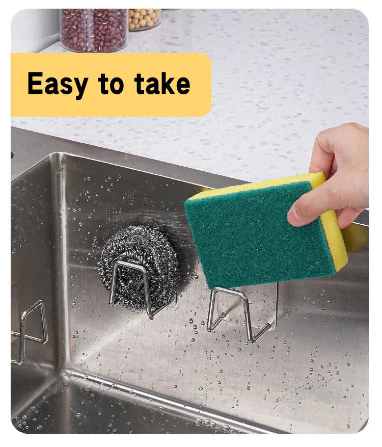 Kitchen Sponge Storage Rack (4pcs Set)