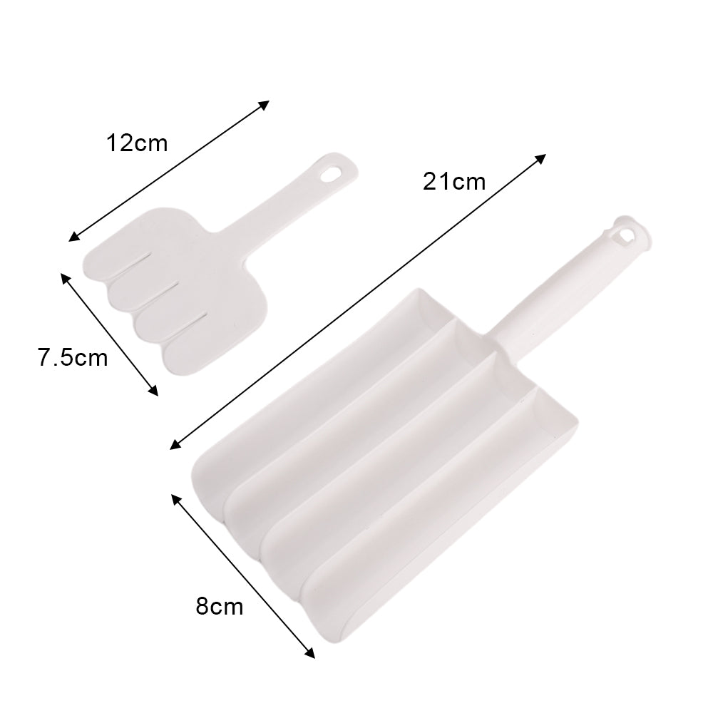 Meat Ball Scoop with Cutting Spade (Non-Stick)