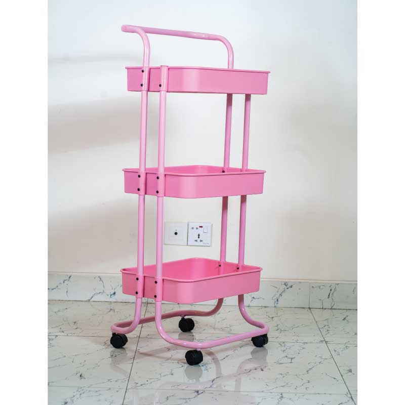 3 LAYER MULTIPURPOSE TROLLEY RACK