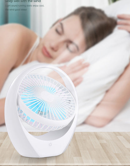 Quiet Cool Mini Portable Desk Fan