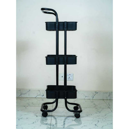 3 LAYER MULTIPURPOSE TROLLEY RACK