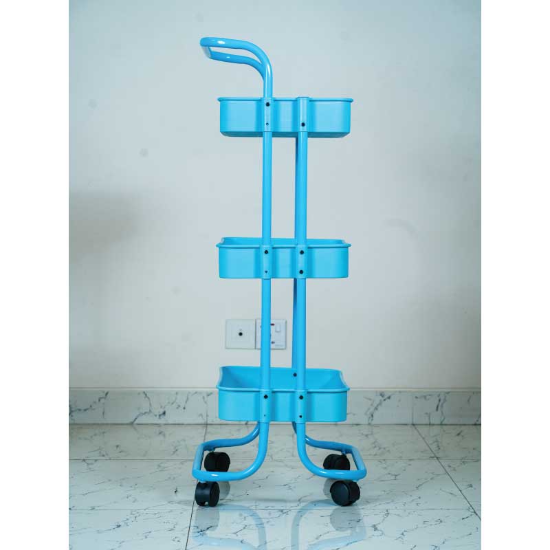 3 LAYER MULTIPURPOSE TROLLEY RACK