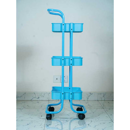 3 LAYER MULTIPURPOSE TROLLEY RACK