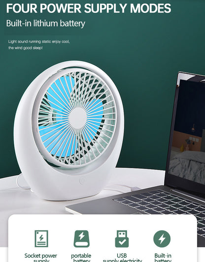 Quiet Cool Mini Portable Desk Fan