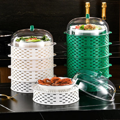 Hollow Vegetable Cover Dining Table Food Cover
