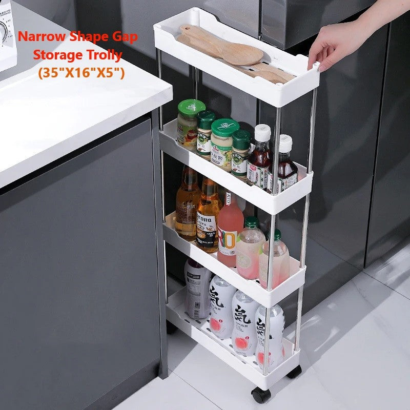 Narrow Type Multi Purpose Gap Storage