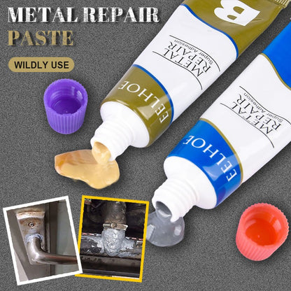Waterproof Heat Resistance Cold Weld Metal Repair Paste (A&B Adhesive Gel)