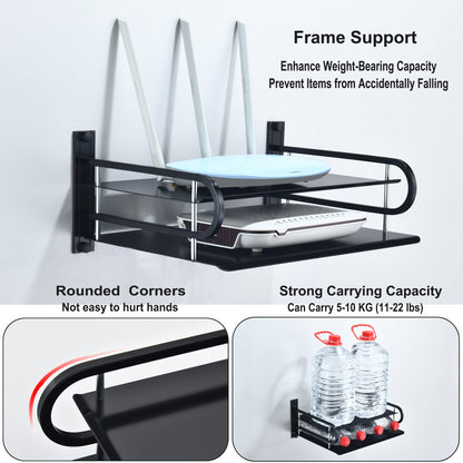 Multi-Layer Wall Mounted Router Stand