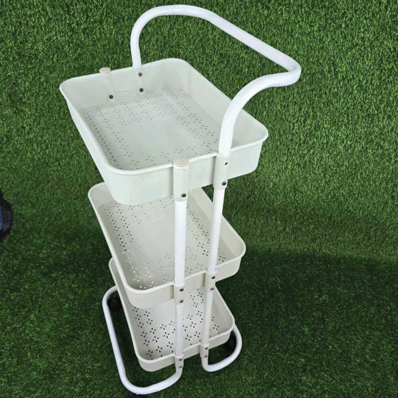 3 LAYER MULTIPURPOSE TROLLEY RACK