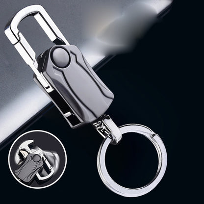 5-in-1 Heavy Duty Key Chain Fidget Spinner Rotatable Keyring
