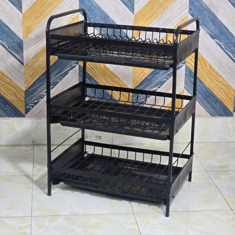 4 Layer Foldable Corner Shelves