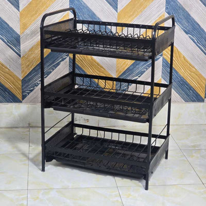4 Layer Foldable Corner Shelves