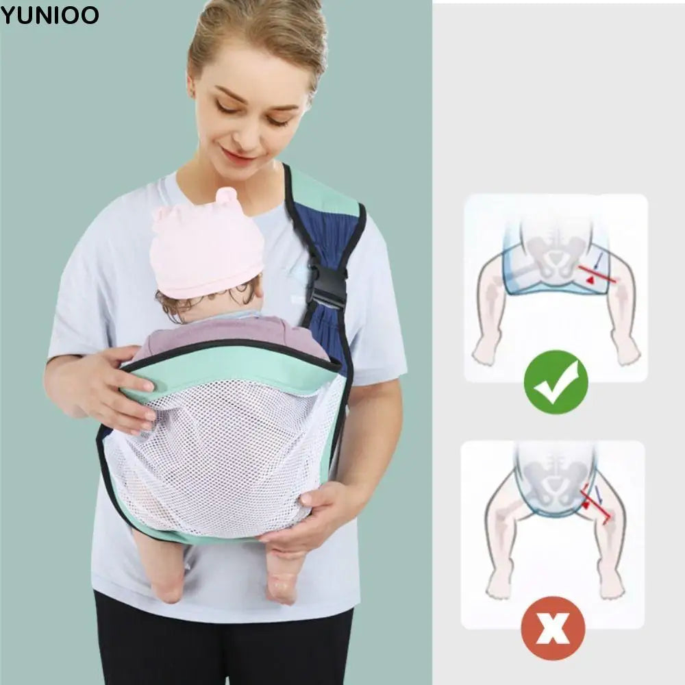 Newborn Baby Holding Carrier Bag