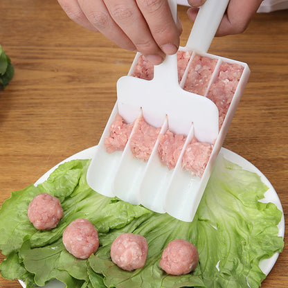 Meat Ball Scoop with Cutting Spade (Non-Stick)