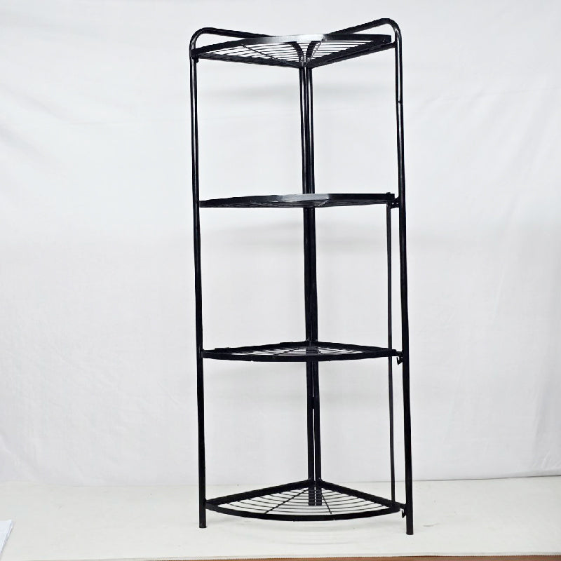 4 layer foldable corner shelves