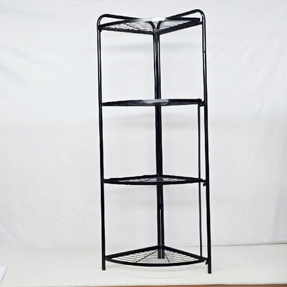 4 layer foldable corner shelves