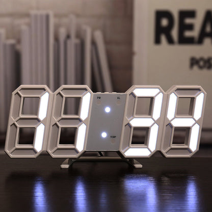 3D Digital Wall Clock LED Table Clock