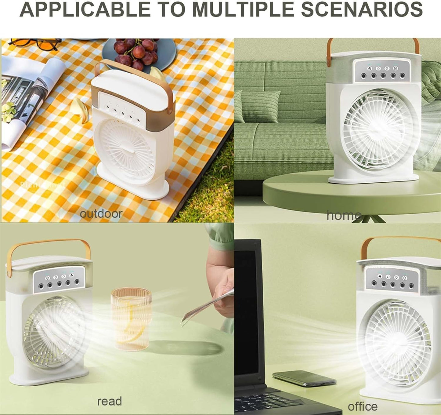 Ice Cool Air Cooler Mist Fan