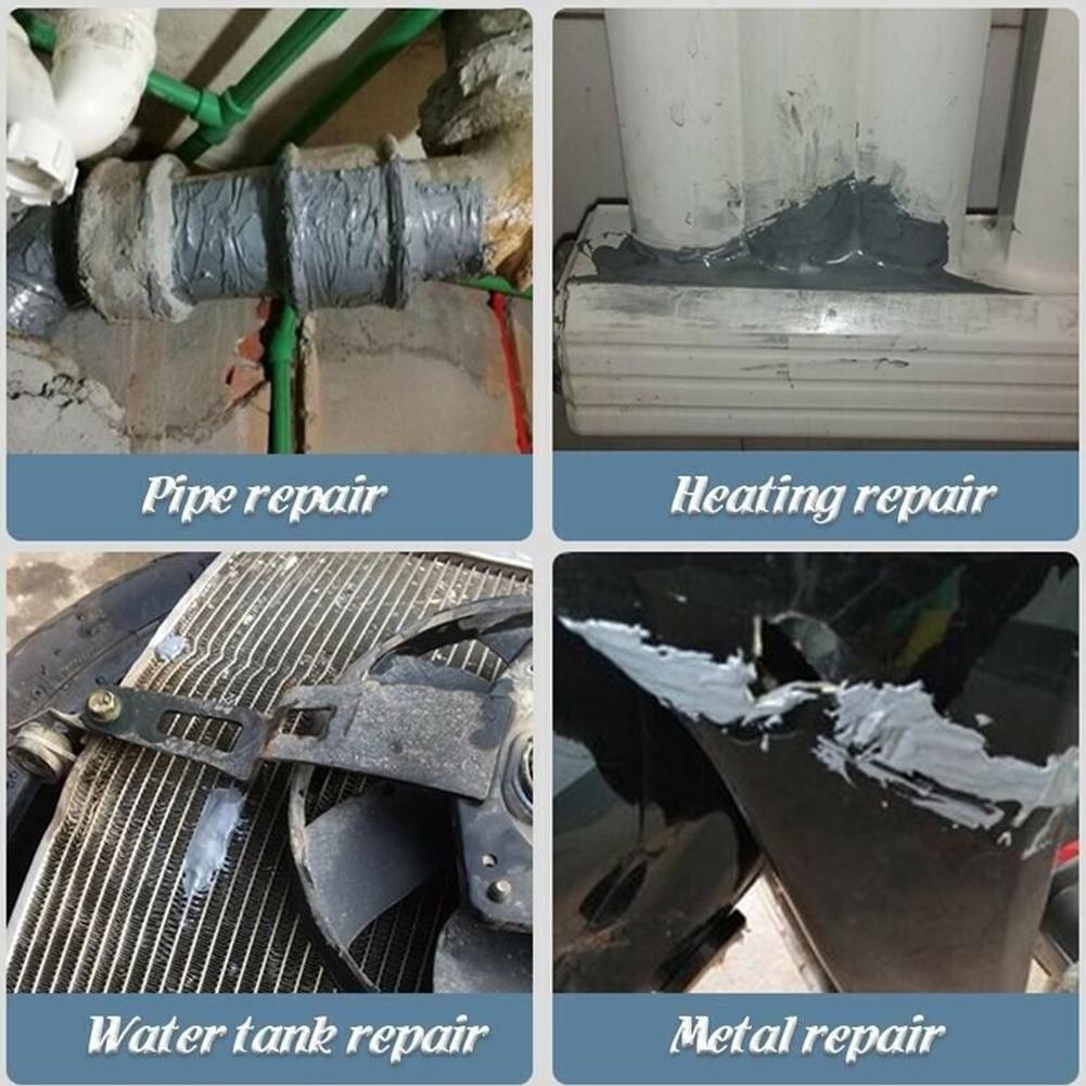 Waterproof Heat Resistance Cold Weld Metal Repair Paste (A&B Adhesive Gel)