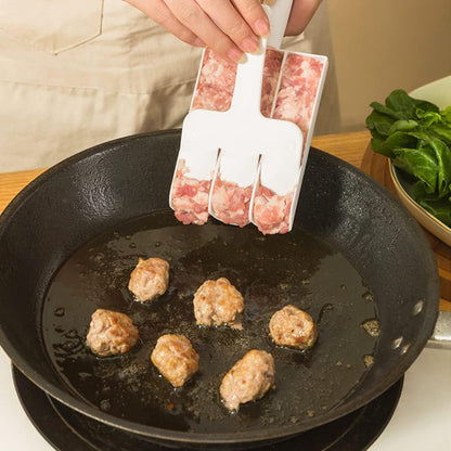Meat Ball Scoop with Cutting Spade (Non-Stick)