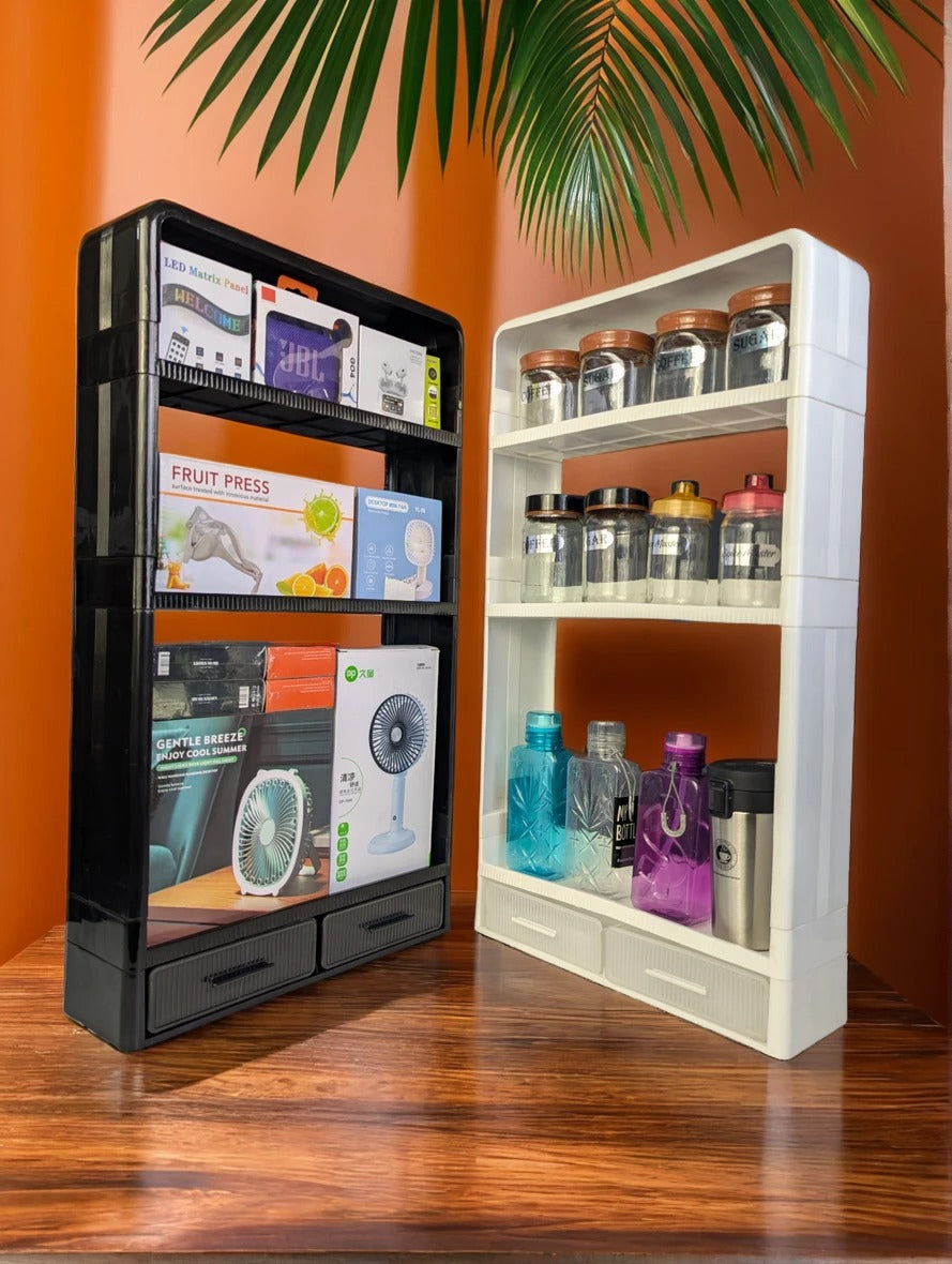 Big Size Multifunctional Kitchen Countertop Bottle Storage