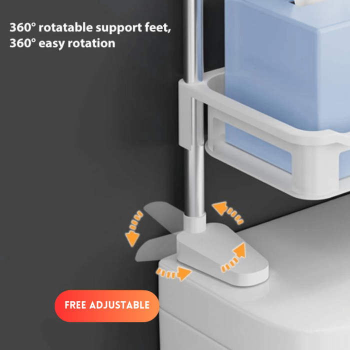3 Tier Toilet Tank Top Storage Rack