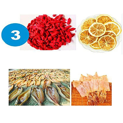 Foldable 4 Layer Multifunctional Food Drying Case