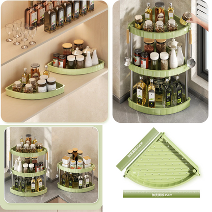 4 Layer Corner Trolly Rack