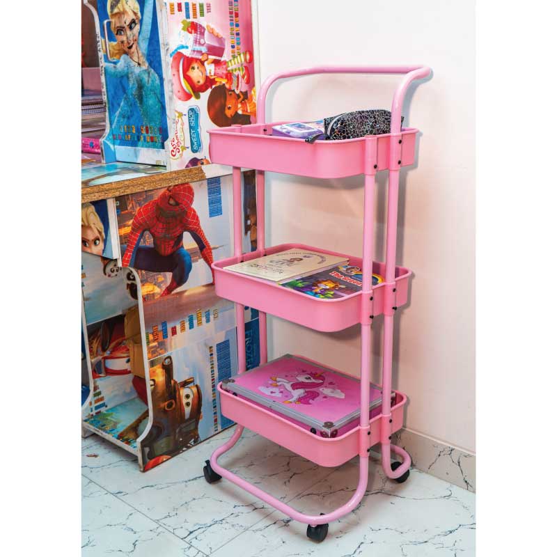3 LAYER MULTIPURPOSE TROLLEY RACK