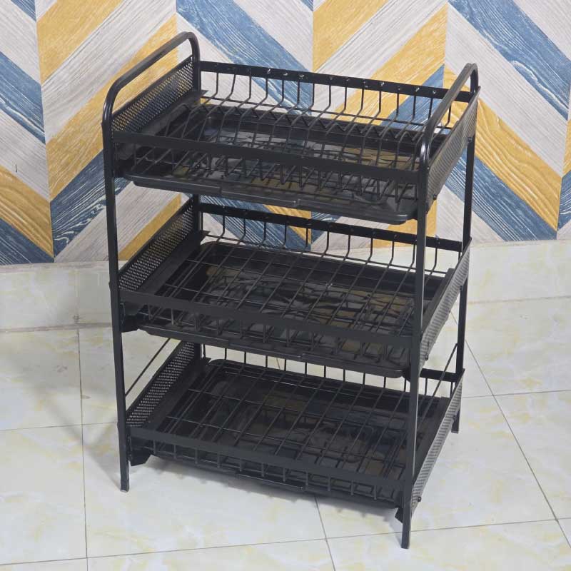 4 Layer Foldable Corner Shelves