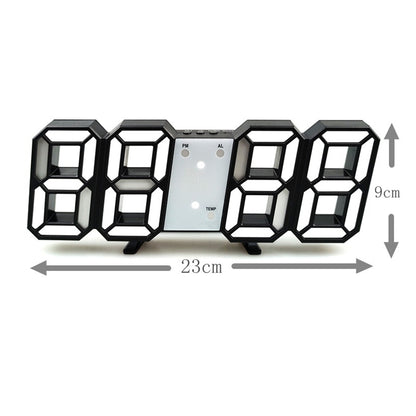 3D Digital Wall Clock LED Table Clock
