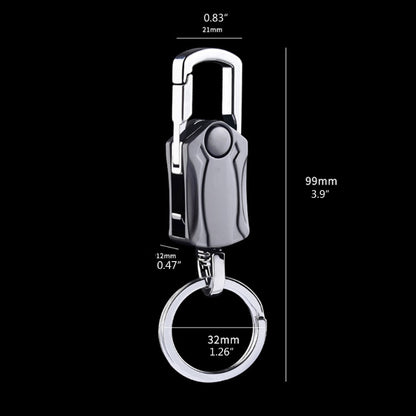 5-in-1 Heavy Duty Key Chain Fidget Spinner Rotatable Keyring