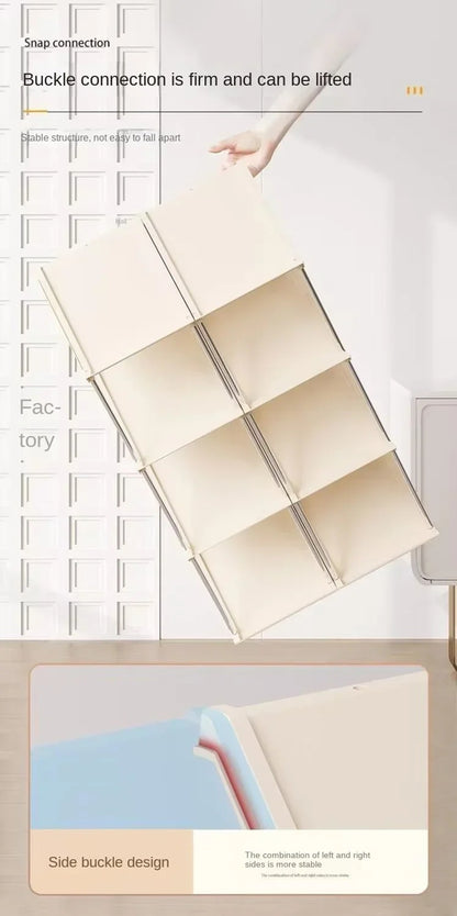 5 Layer Vertical Shoe Rack Space Saving Cabinet