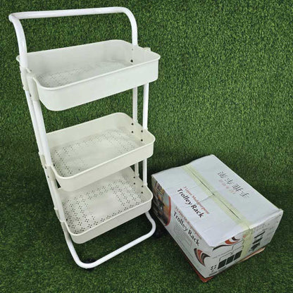 3 LAYER MULTIPURPOSE TROLLEY RACK