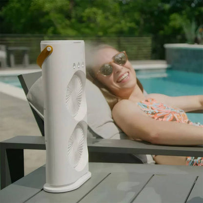 Double-Headed Air Cooler Mist Fan
