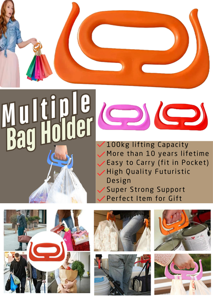 2 Pcs Portable Bag Grip Grocery Bag Carrier