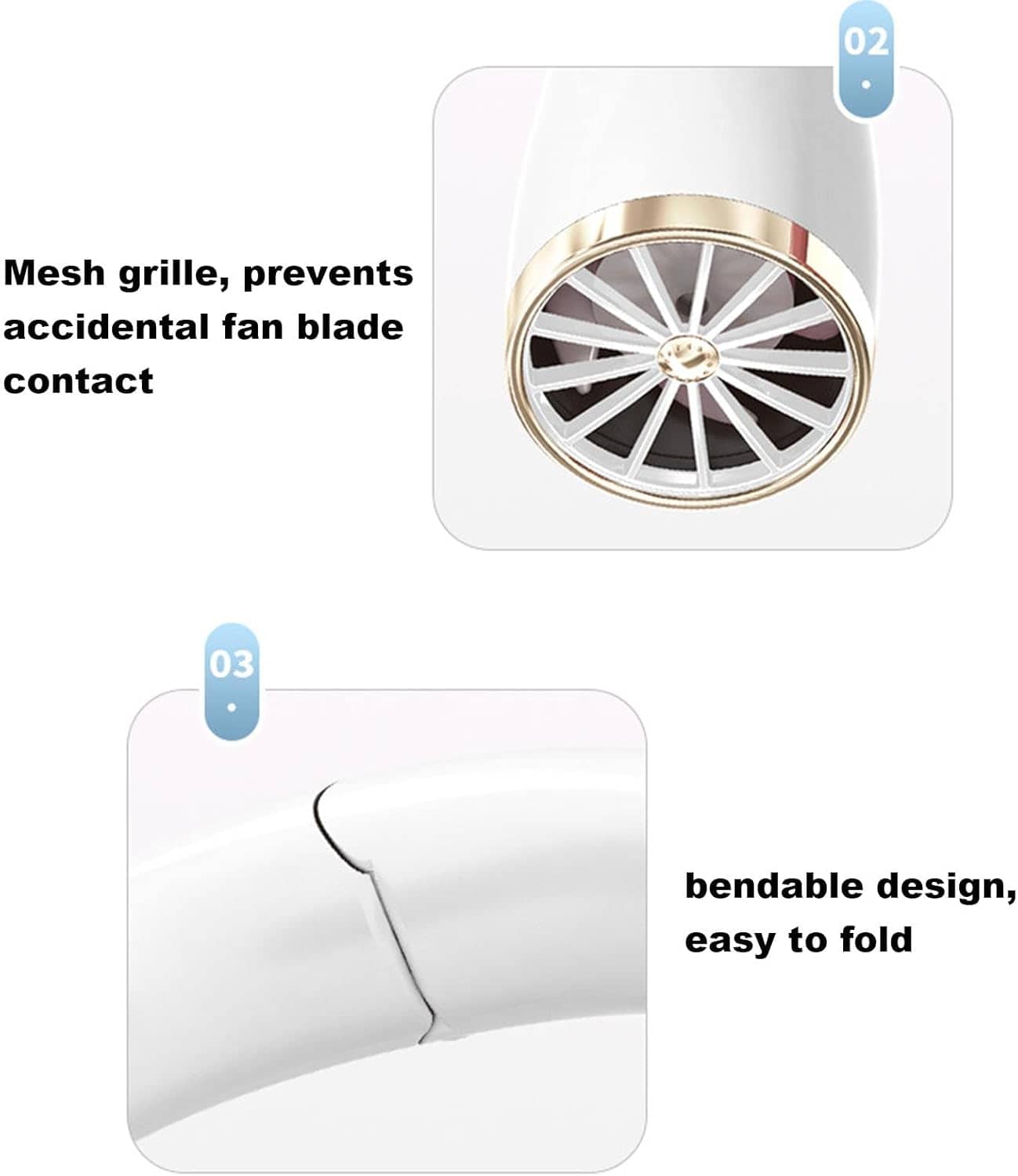 Mini Neck Portable Hanging Rechargeable Air Cooler