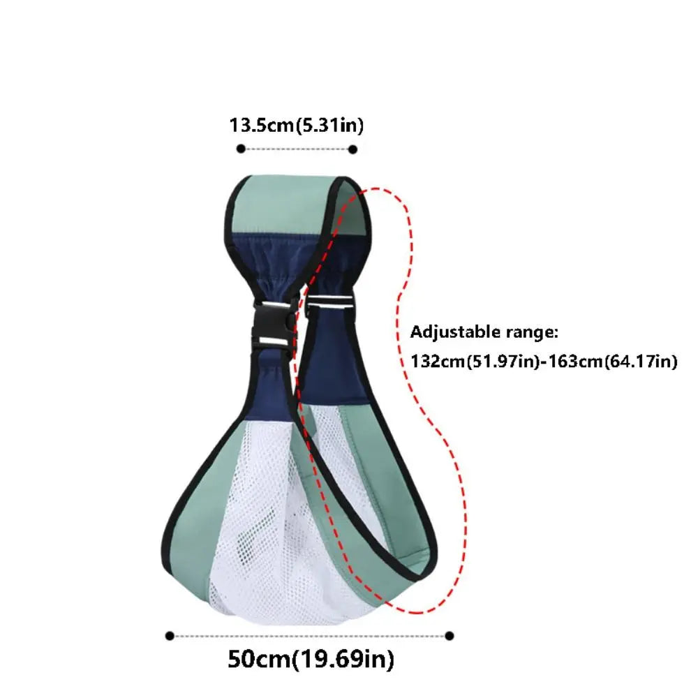 Newborn Baby Holding Carrier Bag