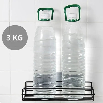 Iron Frame Punch Free Storage Organizer Shelf (2pcs Set)