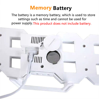 3D Digital Wall Clock LED Table Clock
