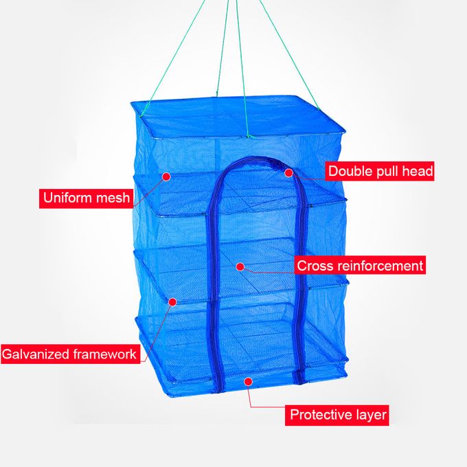 Foldable 4 Layer Multifunctional Food Drying Case