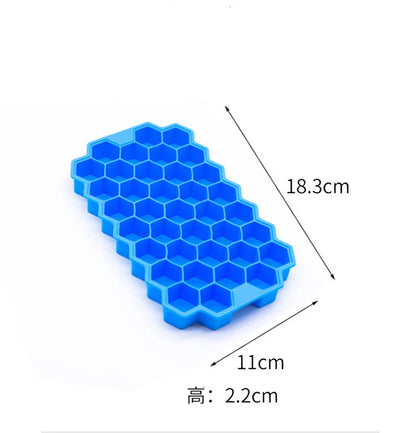 Honeycomb 37 Lattice Ice Tray Maker with Lid