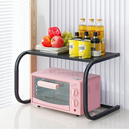 Microwave Oven Rack Multifunctional Kitchen Shelf (56×37×41cm)