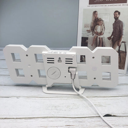 3D Digital Wall Clock LED Table Clock