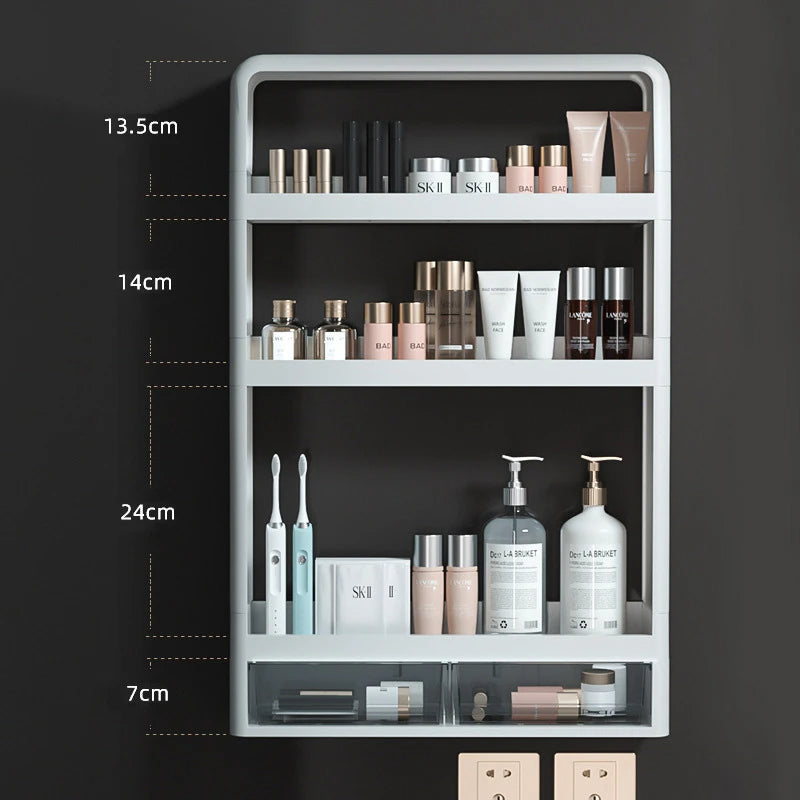 Big Size Multifunctional Kitchen Countertop Bottle Storage